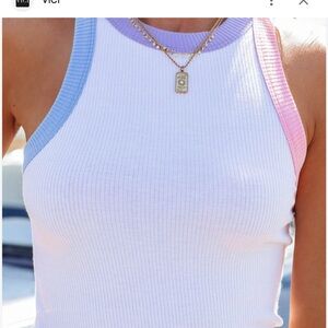 Vici Collection Serenade Ribbed Tank